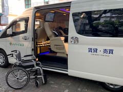 Easy to get on and off from a wheelchair